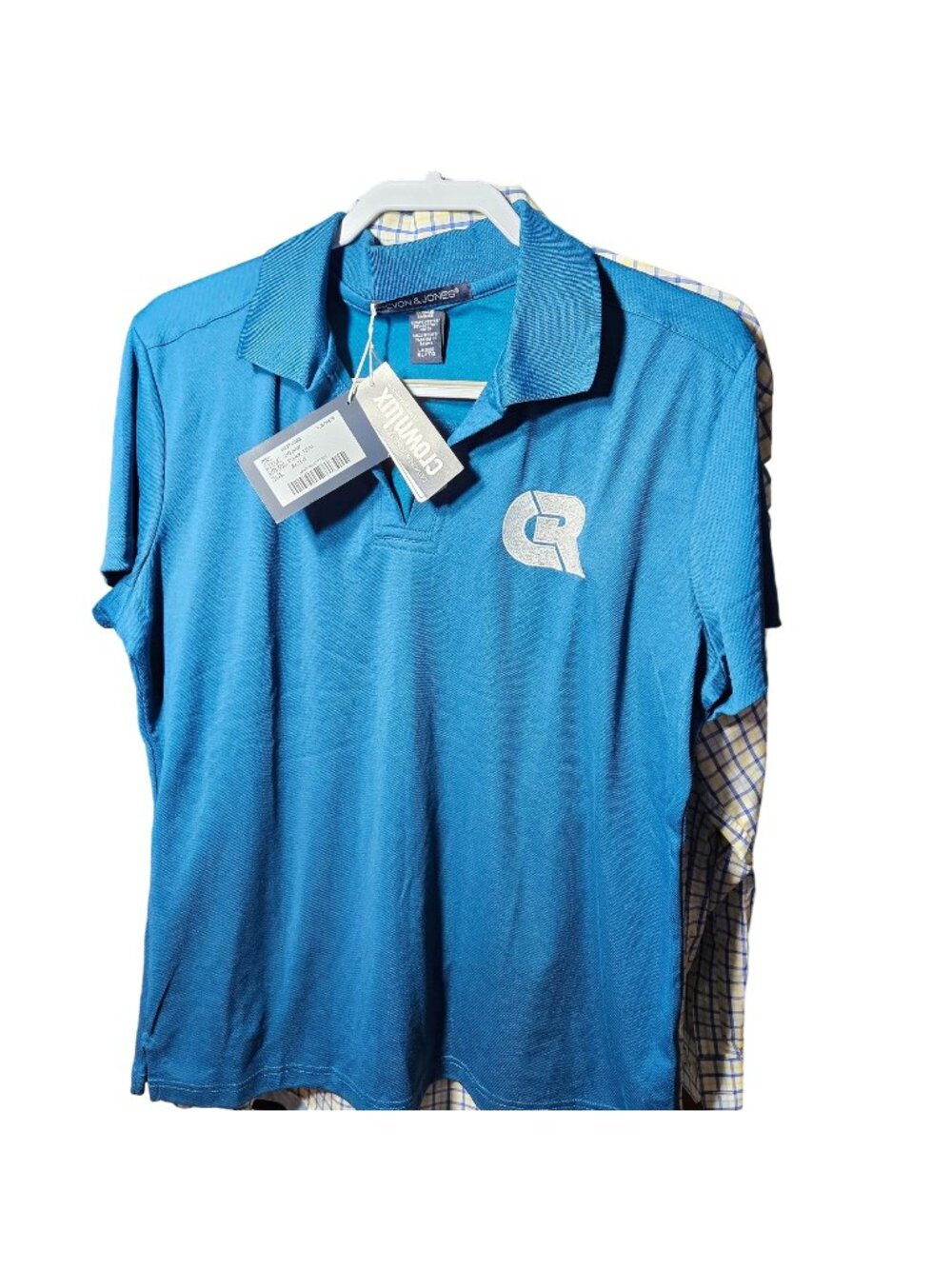 Devon & Jones Ladies Dark Teal Polo Shirt XLTG Moisture-Wicking Embroidery